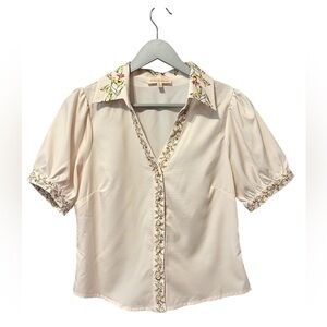 Everly Rose Button-Down Top – Size Medium